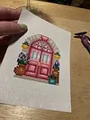 12pcs Mini Square Diamond Painting-Doors