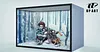 Kamado Tanjirou & Kamado Nezuko Embracing Snow Scene with LED - Demon Slayer: Kimetsu no Yaiba Resin Statue - UP ART Studios