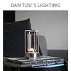 Portable Metal Table Lamp for Indoor/Outdoor ,Rechargeable Cordless LED Lamp, 3-Colour Infinitely Dimming Battery Powered Small Desk Lamp, Restaurant/Bedroom/Bar/Coffee Shop/Camping Light 