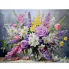 Bouquet Flowers - 11CT Stamped/Counted Cross Stitch 50*40cm
