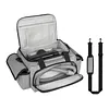 Portable Nebulizer Storage Bag Large Capacity Anti-Scratch Atomizer Organizer Waterproof Wear Resist Nebulizer Carrier Bag for CPAP Machine and Accessories