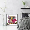 Owl - 14CT Stamped Cross Stitch 31*28cm/12.2*11.02in