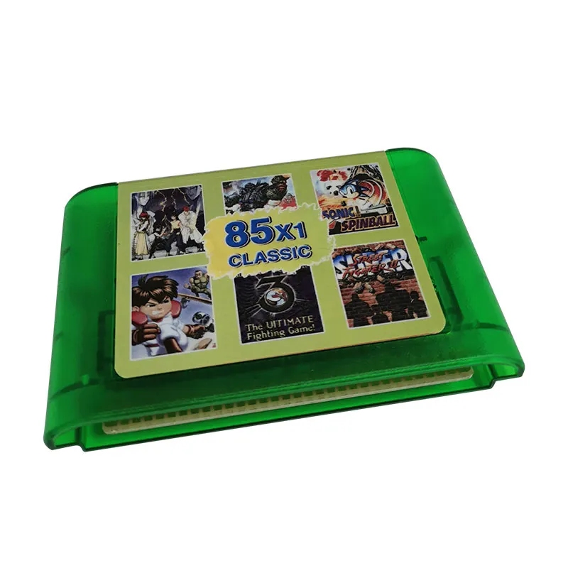16 Bit Game Cartridge - 85 IN 1 Classic Collection Genesis/MEGA DRIVE Remix Mulit Cart - Region Free