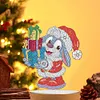 >SALE<Special Shape Diamond Art Table Decor for Home Office Table Decor (Xmas Bunny#2)