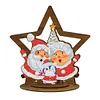 >SALE<Wooden Christmas Table Top Diamond Painting Ornament Kits Xmas Home Decor (D)
