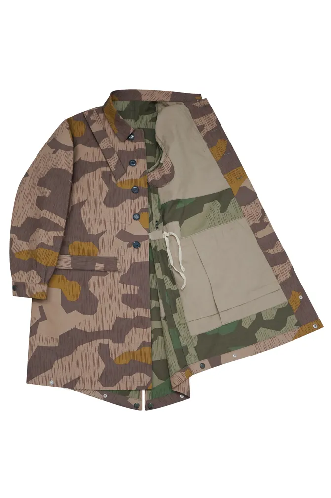   Luftwaffe German M1942 Splinter 41 Brown Variation Camo Fallschirmj&auml;ger Jump Smock German-Uniform