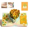 Sunflowers-Pop Up Greeting Card