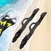 1Pair Diving Fin Strap TPR Fin Flippers Strap for Underwater Diving Swimming (L)