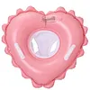 Heart Shape Baby Swim Ring Tube Leakproof Toddler Swimming Ring for Kids Toddles