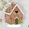 DIY Gingerbread House Diamond painting ornaments(Single-Sided)