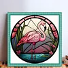 Flamingo - 11CT Stamped Cross Stitch 40*40cm/15.75*15.75in