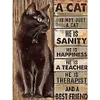 (Multi-Style Round) DIY Full Drill Diamond Painting cat