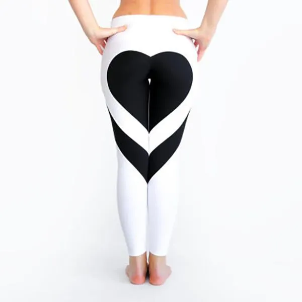 Love Stitching Sports Yoga Leggings