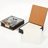 5D DIY Leather Diamond Painting Memo Pad Holder with 160 Sheets Paper (Owl)