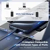 JJC Memory Card Reader 3 in 1 Portable Travel UHS-II SD MicroSD Card Case Holder Type-C USB 3.1 Data Cable External Card Reader Adapter with USB C to USB Lighting OTG Adapter Converter
