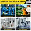 [US Local Warehouse] 14T Hydraulic Spreader Integrated Flange Separator Portable Pipe Line Expander Manual Hydraulic Flange Splitter For Pipe Line Repair & Replacement