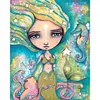 Mermaid - Round AB Drills Diamond Painting(45*55cm)
