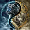 (Multi-Style) Tiger- 11CT Stamped Cross Stitch 40*40cm/40*55cm
