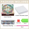 Dragonfly Diamond Painting Notecard Box Gem Art Sticky Note Holder for DIY Art