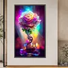 (US Local)Rose- Round AB Drills Diamond Painting(45x75cm)