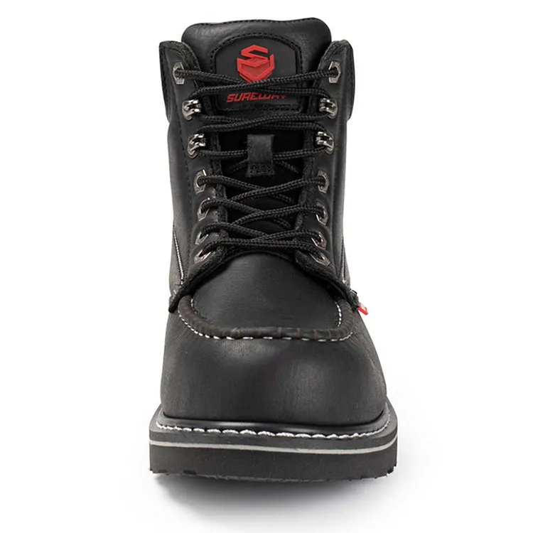 SUREWAY 6 Inch Mens Moc Toe Heavy Duty Steel Composite Soft Toe