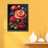 Poppy Flower - 11CT Stamped Cross Stitch - 40*55cm - Flower