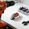 🛠️Makita ihlette 2 az 1-ben mini csiszol&oacute; kulcstart&oacute;: &Uacute;tk&ouml;zben is haszn&aacute;lhat&oacute; csiszol&oacute;szersz&aacute;m + gyűjthető darab szersz&aacute;mkedvelőknek