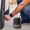 Tire Inflator 120 PSI Portable Air Compressor with LED Light Cordless Bike Pump