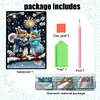 (US Local)50-Page A5 Hamster Diamond Painting Notebook for Adult Holiday Birthday Gift