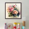 (Multi-Style) Flowers-11CT Stamped Cross Stitch 40*40cm/15.75*15.75in