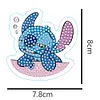 5pcs Stitch-Diamond Painting Keychain(Double-sided)