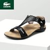 Nowe sk&oacute;rzane sandały damskie Lacoste