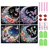 (US Local)4Pack Butterfly-Special Shaped Diamond Painting Kit(30x30cm)