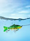 5Pcs Sinking Wobblers Fishing Lures Multi-Section Hard Bait for Pike Bass Trout