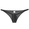 Men's Sexy Low Waist Mesh Transparent Briefs