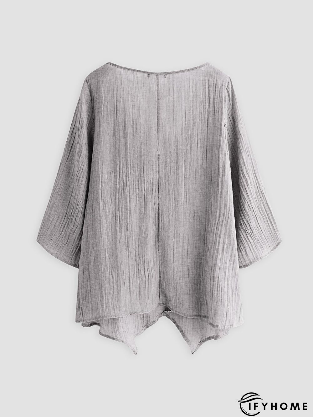 Loose Linen Women Summer Blouse | IFYHOME