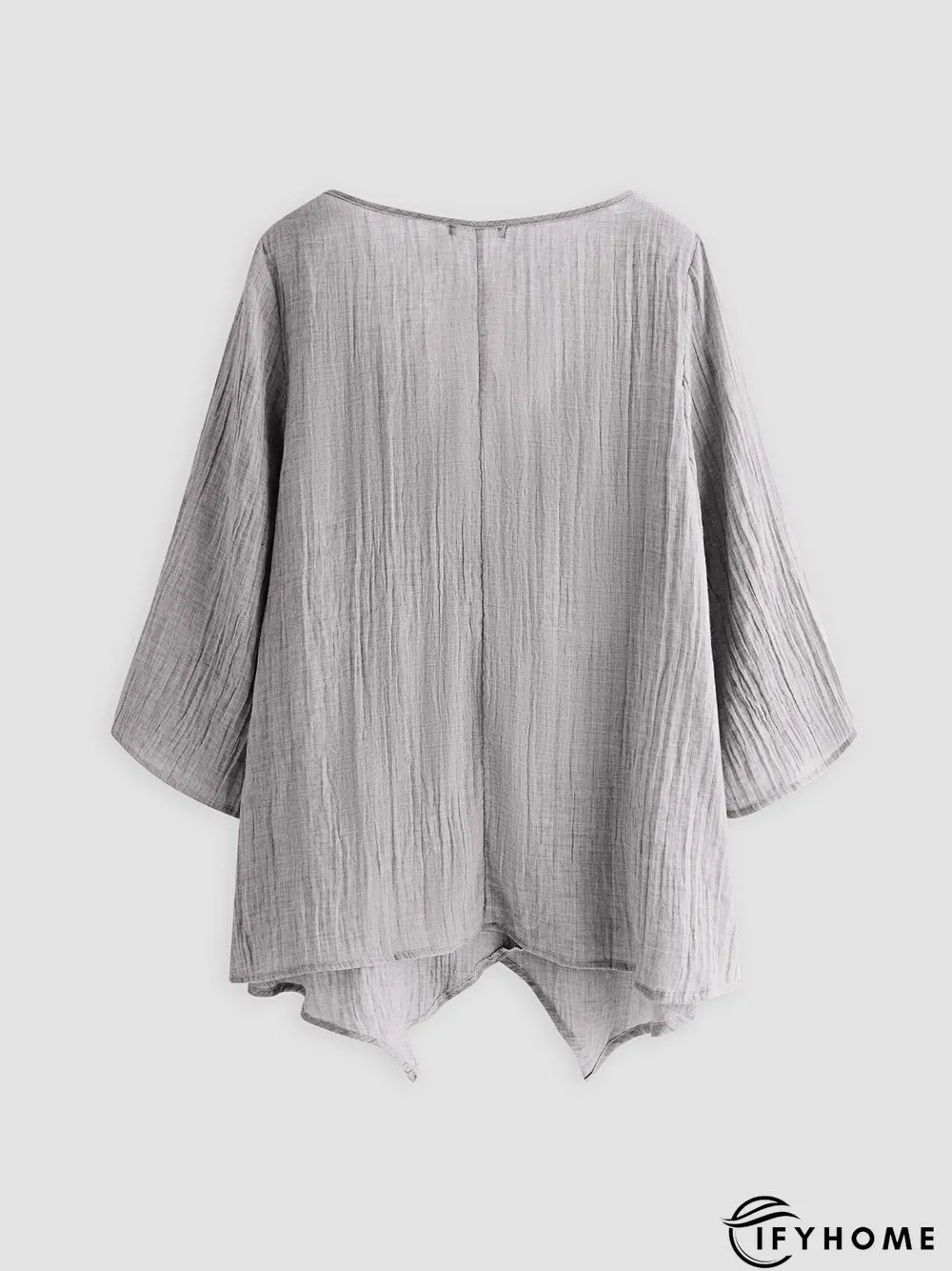 Loose Linen Women Summer Blouse | IFYHOME