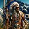 Indians nfl dallas cowboys-ronde drill diamond painting-40*40cm