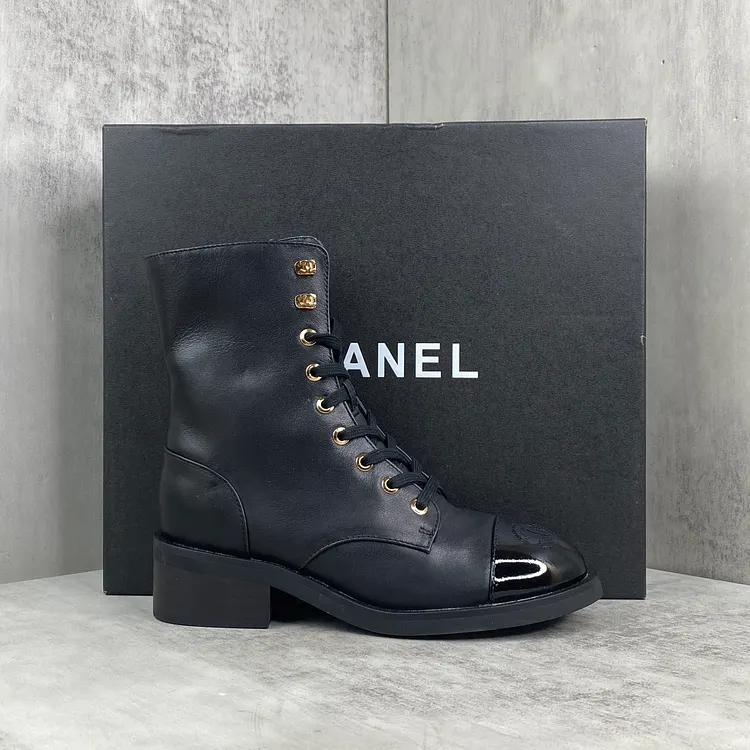 Finally, I own these Chanel quilted boots from 2025! Classic quilted pattern - women's style.