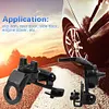 EM-81 Stainless Steel 2-Axis Trunk Hood Bracket for Mobile Radio Antenna