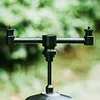 2-Head Aluminum Alloy Gas Tank Connection Lantern Bracket Camping Accessories