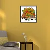 (Multi-Style)Sunflower Vintage Car-Partial Special Shaped Diamond Painting 30*30CM
