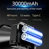 LED Headlamp Rechargeable Head Light for Outdoor Camping Fishing (Three Colors)