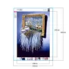 Ship Waterfall-Special Shaped Diamond Painting Kit