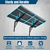 [US Local Warehouse] 4-Pack Heavy Duty Garage Wall Shelving 48.03x18.11x8.66in Garage Storage Rack Floating Shelves 1000 lbs Load Capacity for Power Tools Garden Supplies