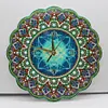 DIY Diamond Painting Luminous Mandala Diamond Painting Wall Clock Kit