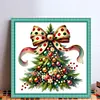 Bow Christmas Tree-11CT Stamped Cross Stitch 40*40cm/15.75*15.75in