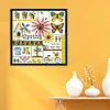 Stamped Cross Stitch-Spring Pattern ( 26 X 26cm)