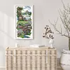(Stamped/Counted) Garden Path-14CT Cross Stitch 17*34cm/6.69*13.39in