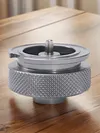 Cartridge Tank Adapter Aluminum Alloy Gas Tank Refill Adapter for Camping Picnic